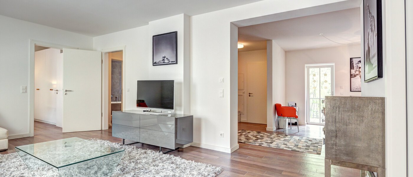 apartment München Lehel 05 living room 9478