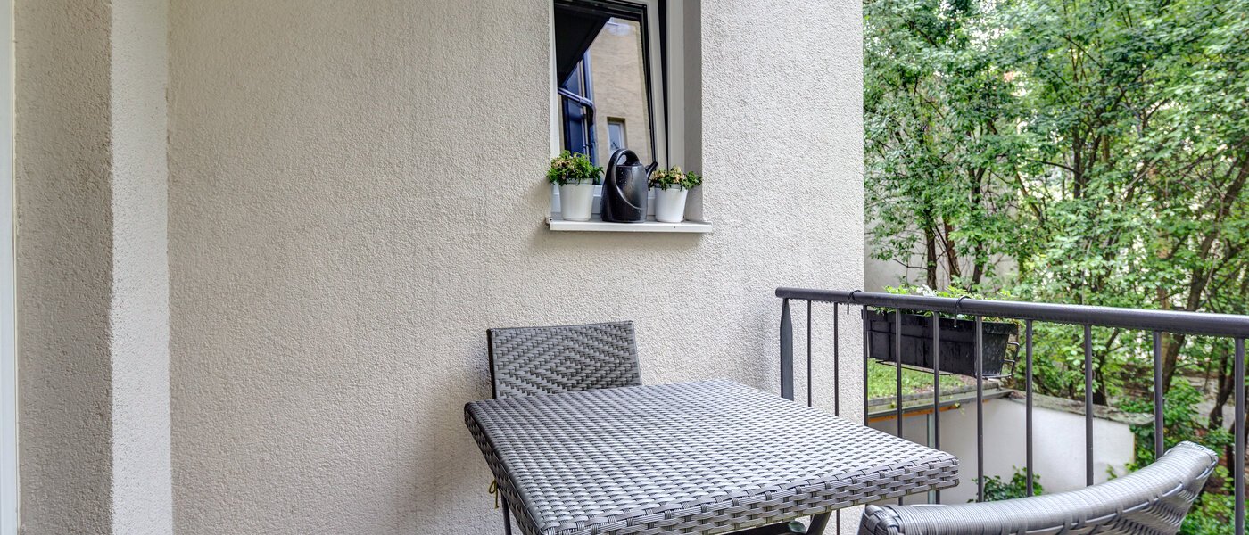 apartment München Lehel 02 balcony 9478
