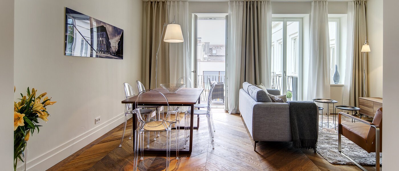 apartment München Maxvorstadt - Rund um den Josephplatz 03 dining 9480