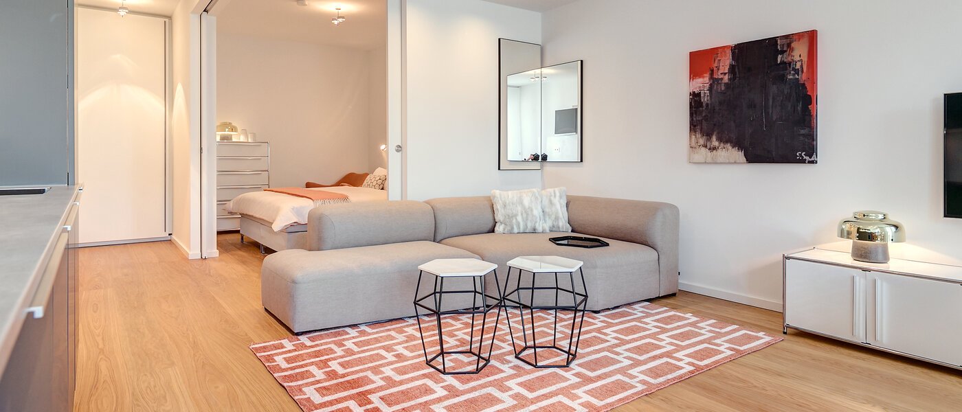 apartment München Schwabing (rechts der Leopoldstraße) 02 living room 9521