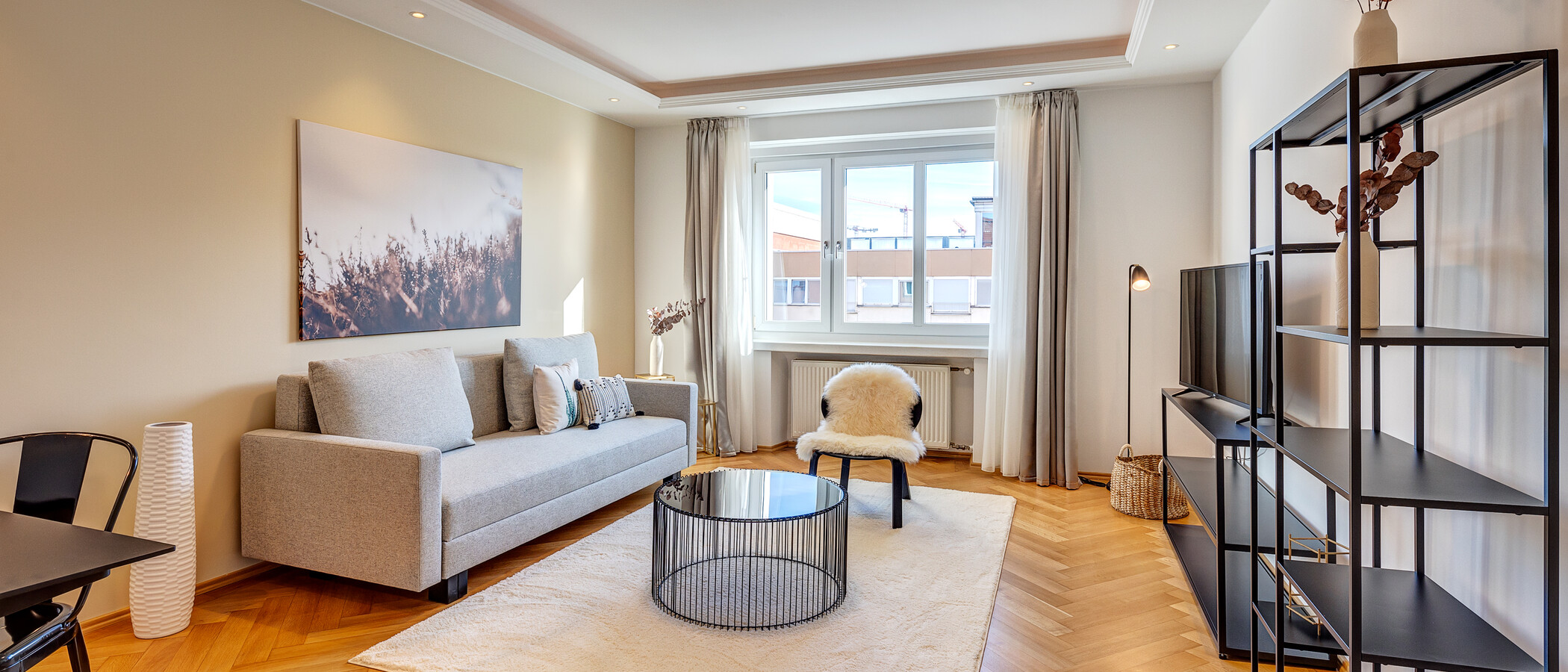 apartment Unterschleißheim Am Hart 01 living area 955