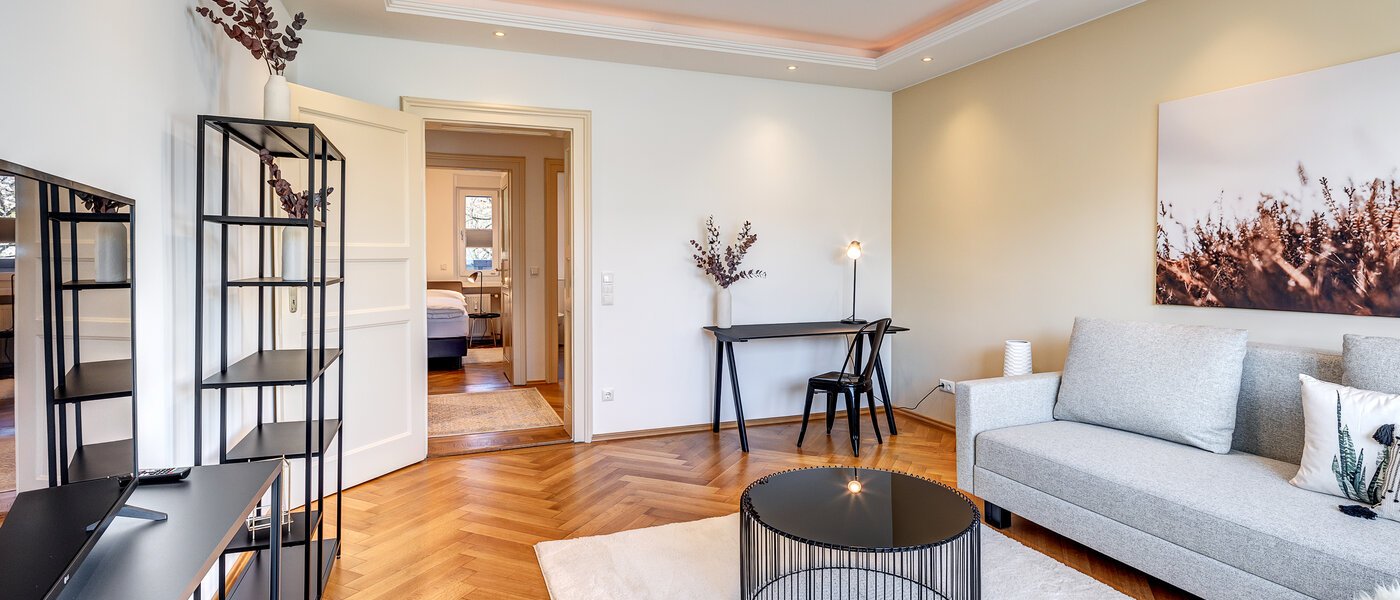 apartment Unterschleißheim Am Hart 03 living area 955