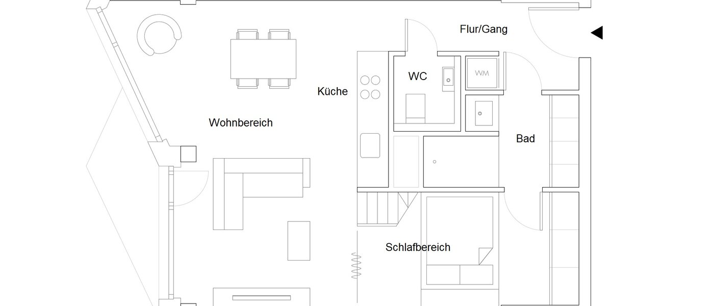 apartment Unterschleißheim Am Hart 01 floor plan 955
