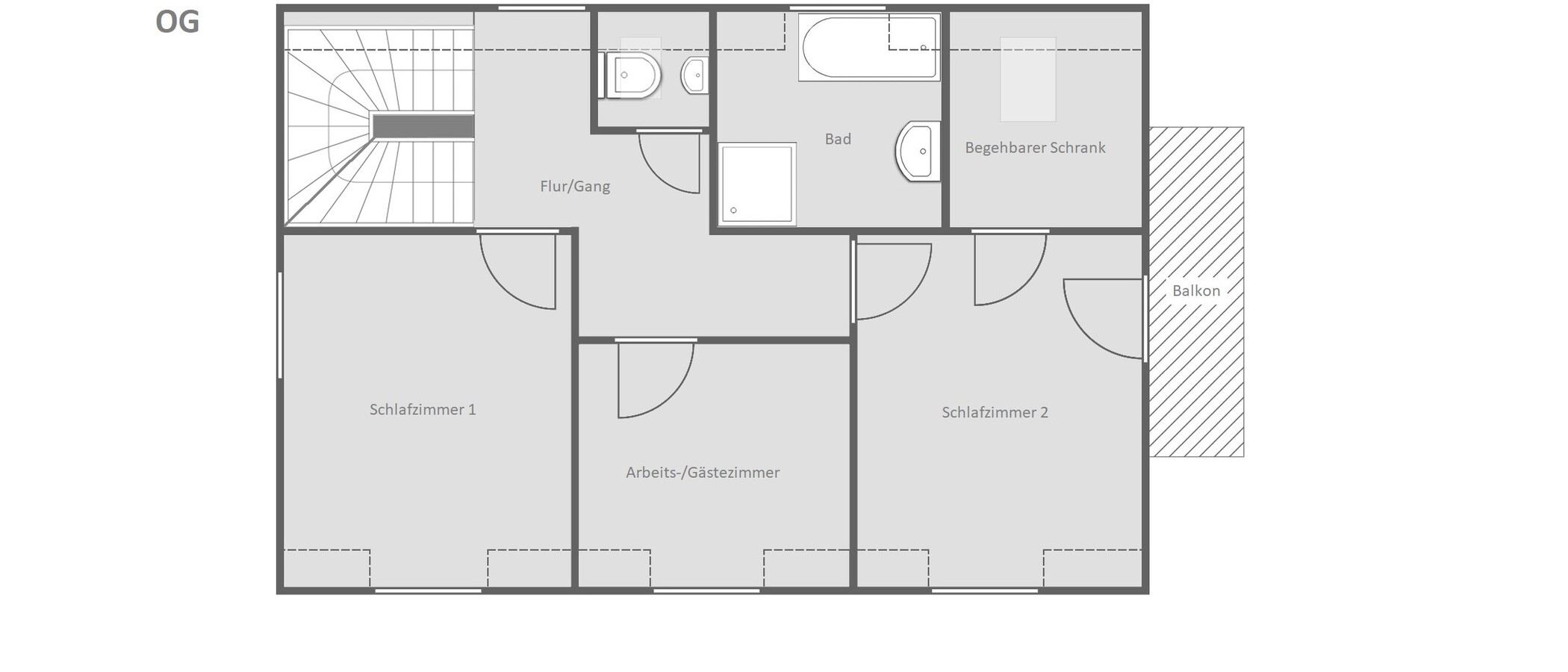 apartment Unterschleißheim Am Hart 02 floor plan 955