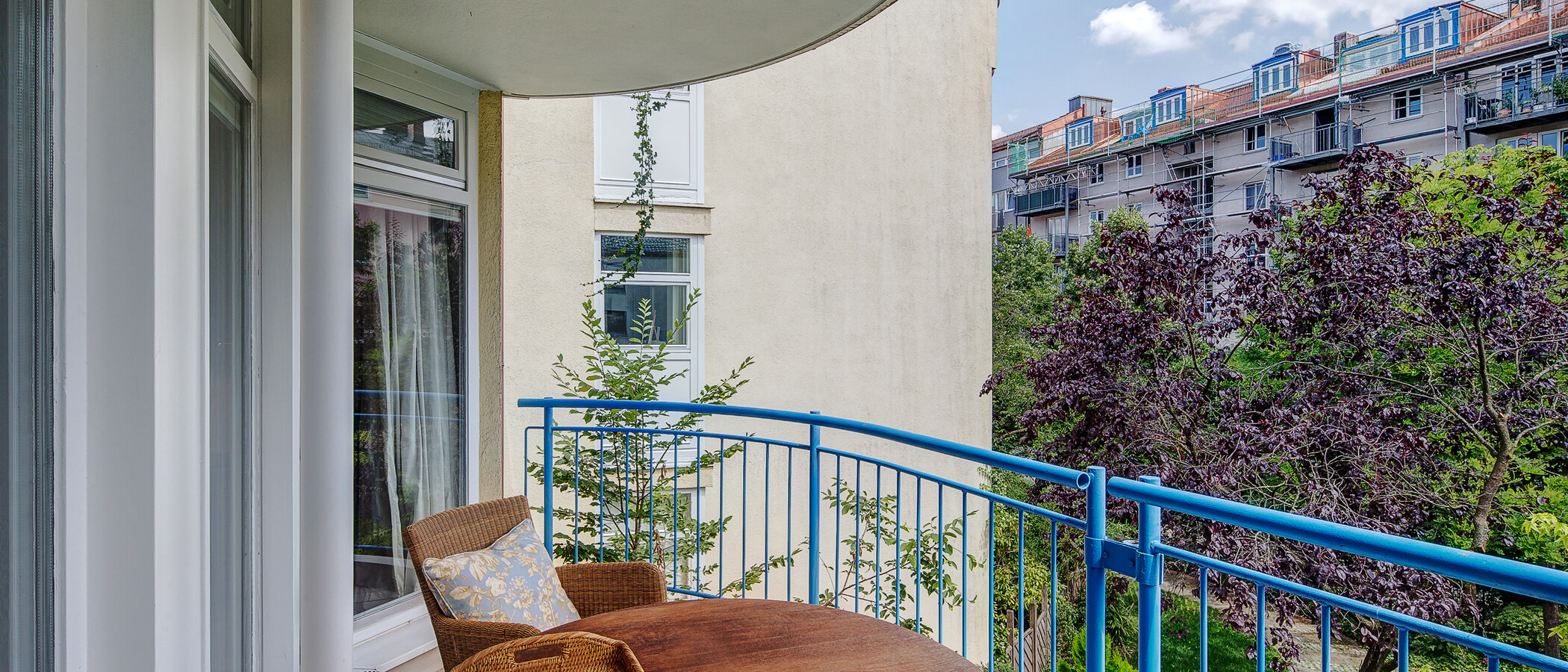 apartment München Lehel 02 balcony 9576