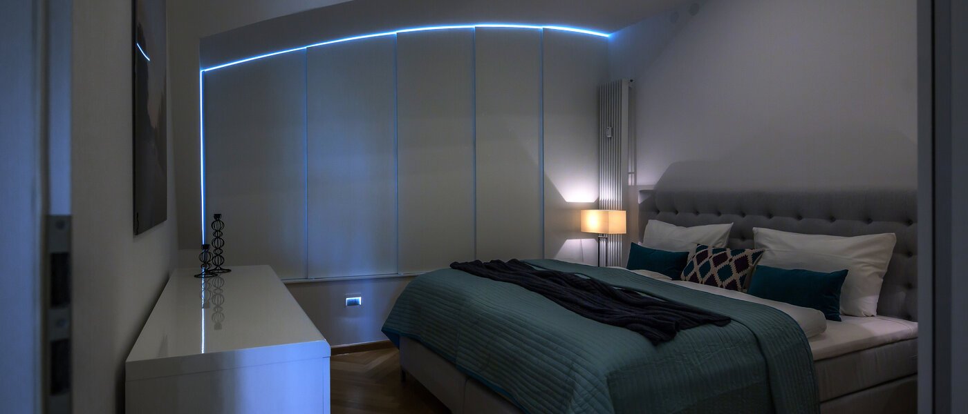 roof terrace apartment München Schwabing 05 sleeping area 9602