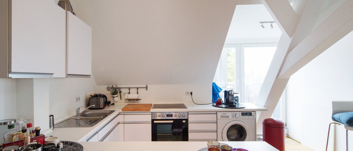 roof terrace apartment München Maxvorstadt - Universitätsviertel 02 kitchen 9606