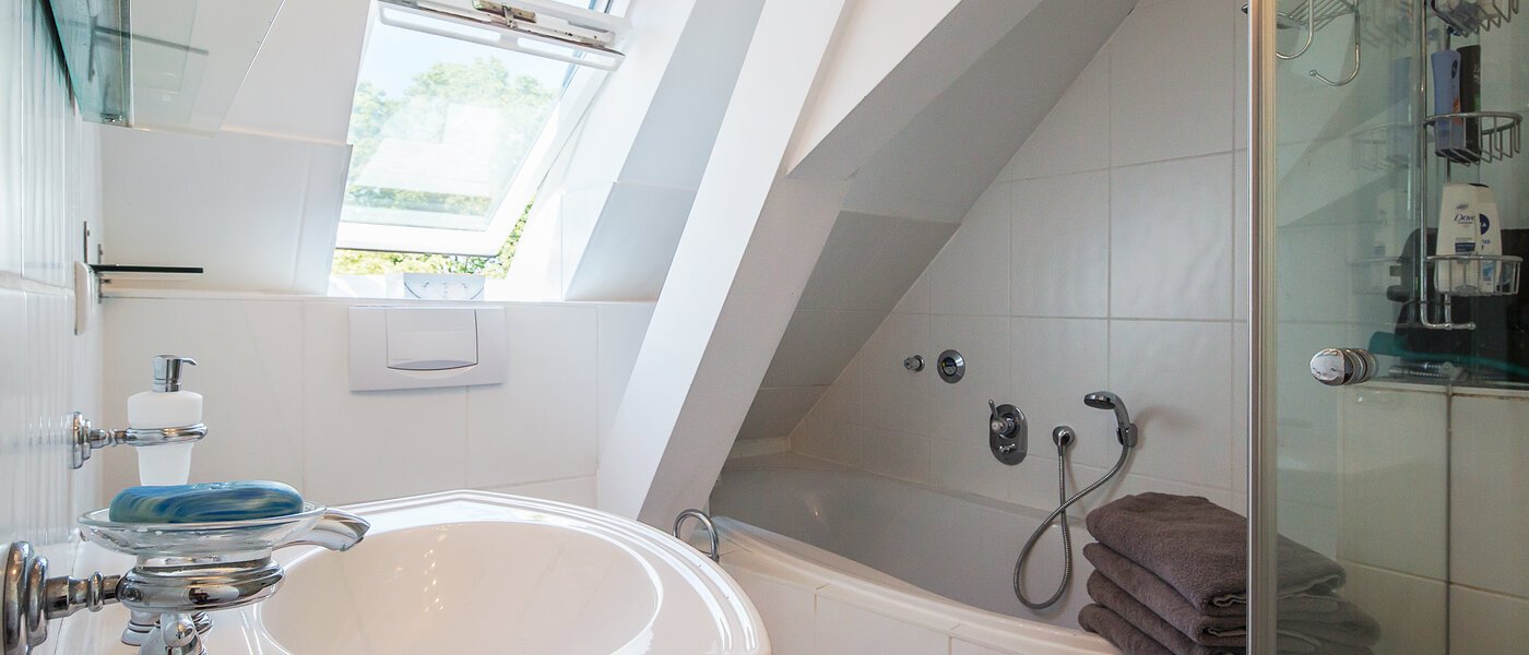 roof terrace apartment München Maxvorstadt - Universitätsviertel 01 bathroom 9606