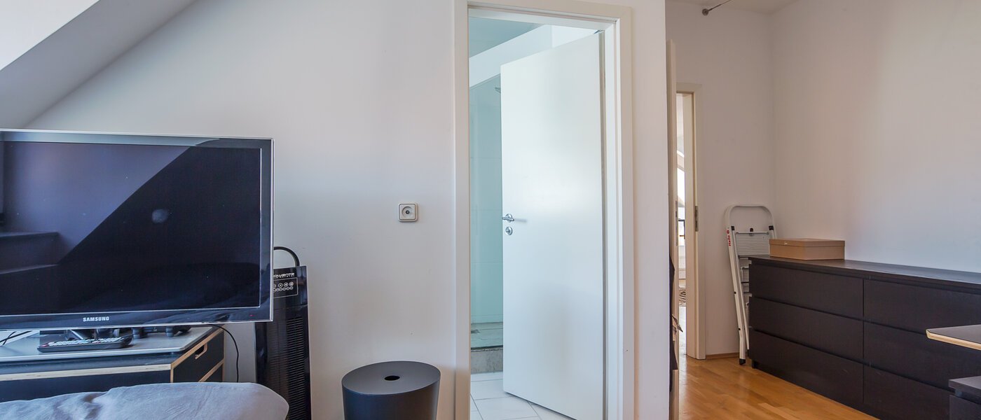 roof terrace apartment München Maxvorstadt - Universitätsviertel 03 sleeping area 9606