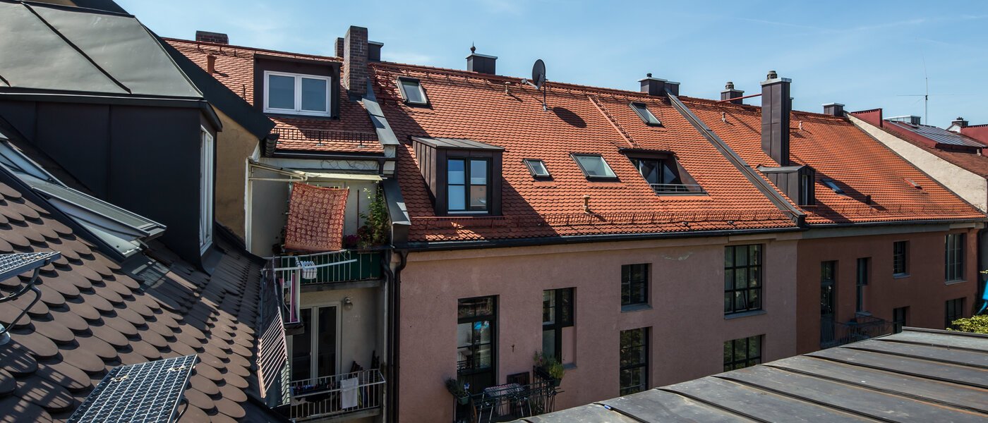 roof terrace apartment München Maxvorstadt - Universitätsviertel 03 view 9606