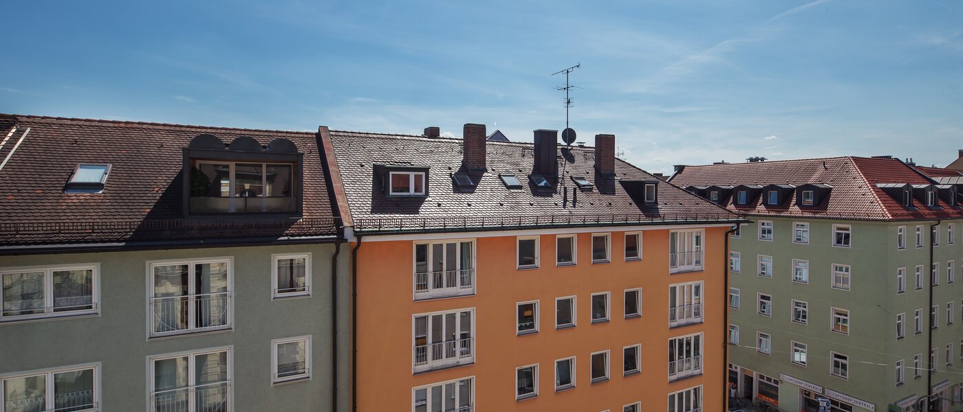 roof terrace apartment München Maxvorstadt - Universitätsviertel 05 view 9606
