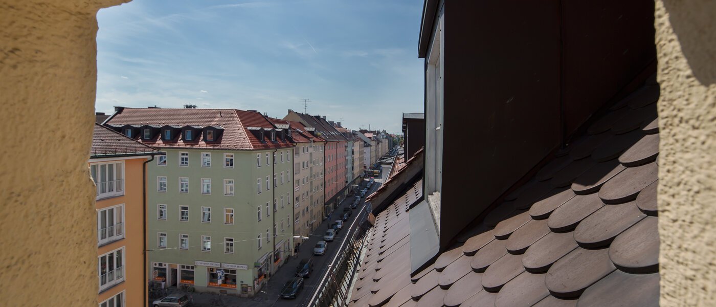 roof terrace apartment München Maxvorstadt - Universitätsviertel 06 view 9606