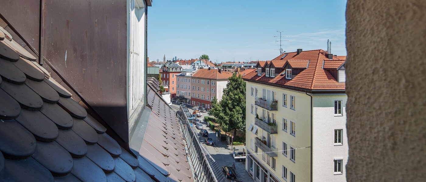 roof terrace apartment München Maxvorstadt - Universitätsviertel 07 view 9606