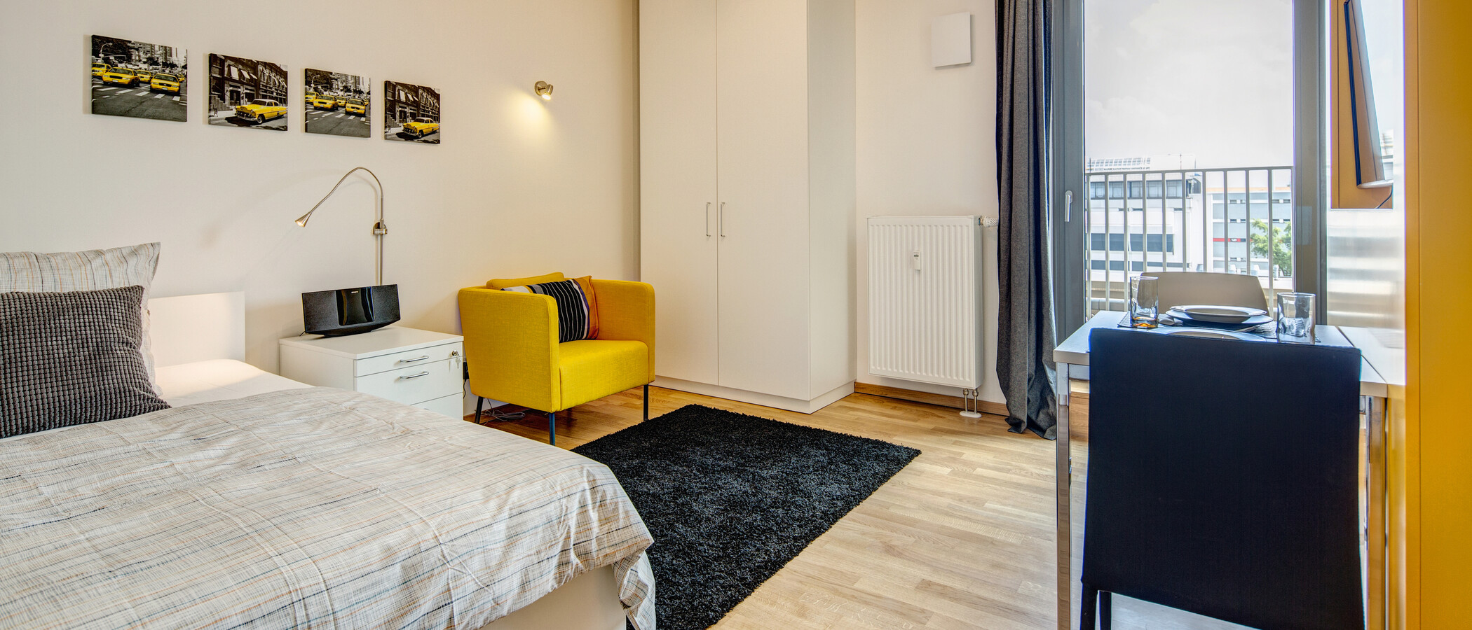 attic apartment München Giesing 01 living room 9613