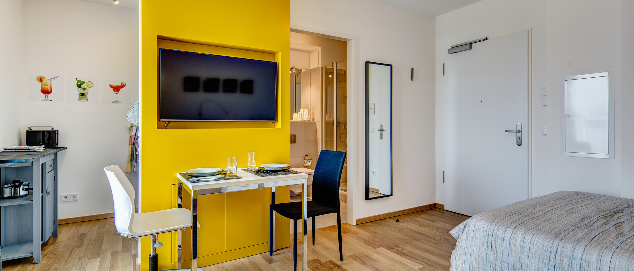 attic apartment München Giesing 03 living room 9613