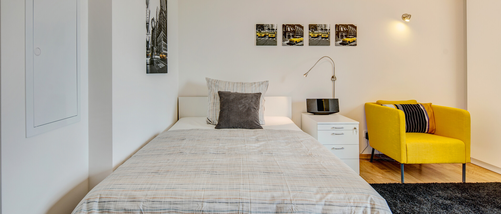 attic apartment München Giesing 01 sleeping area 9613