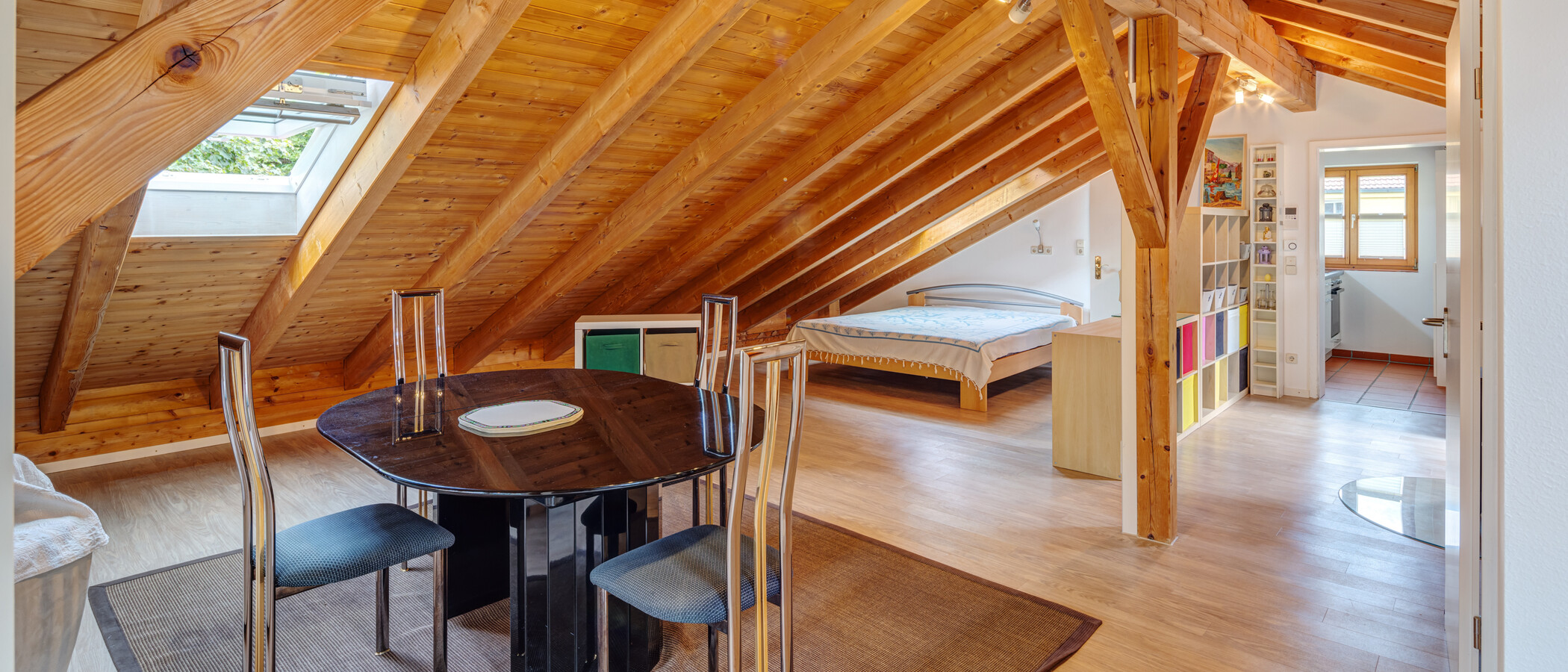 attic apartment Gauting 02 living area 9625