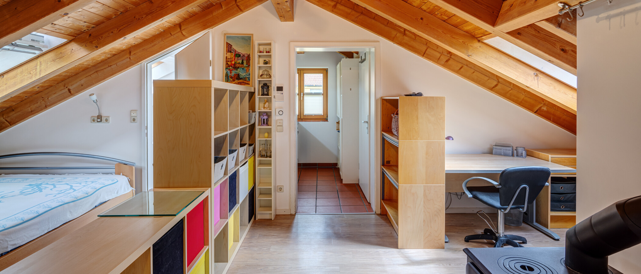 attic apartment Gauting 03 living area 9625