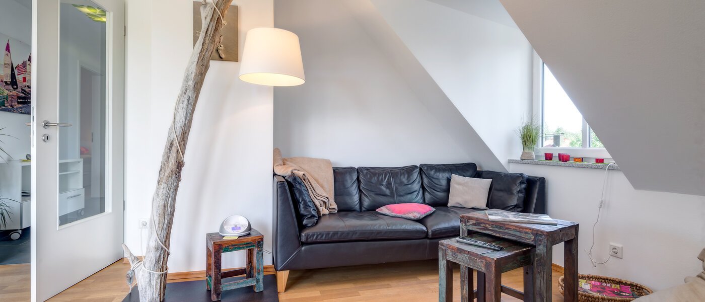 roof terrace apartment München Obermenzing 04 living room 9637