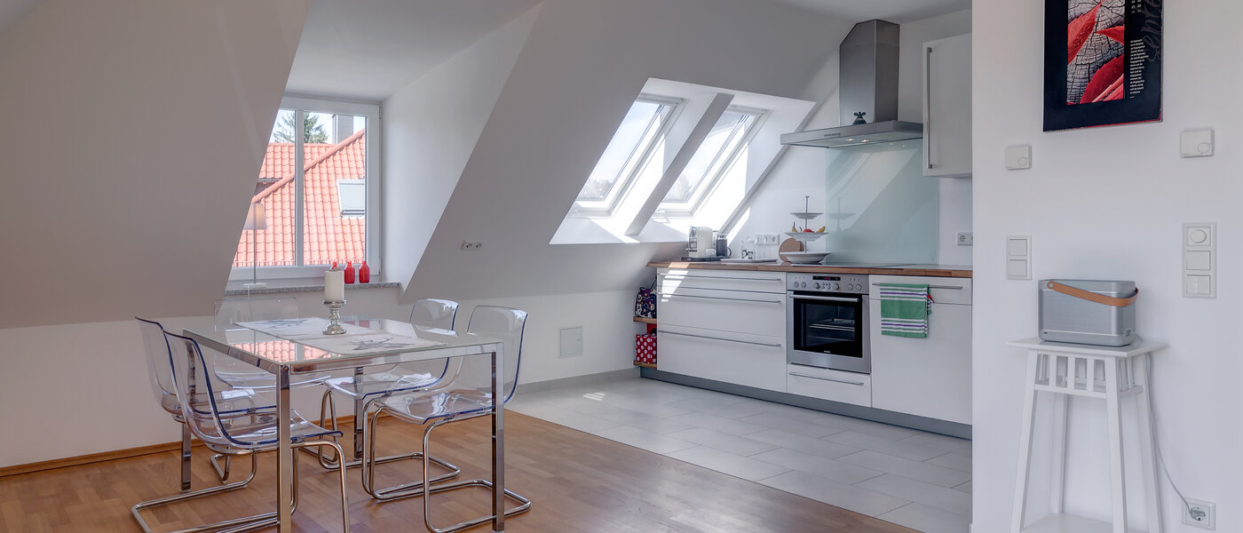 roof terrace apartment München Obermenzing 05 living room 9637