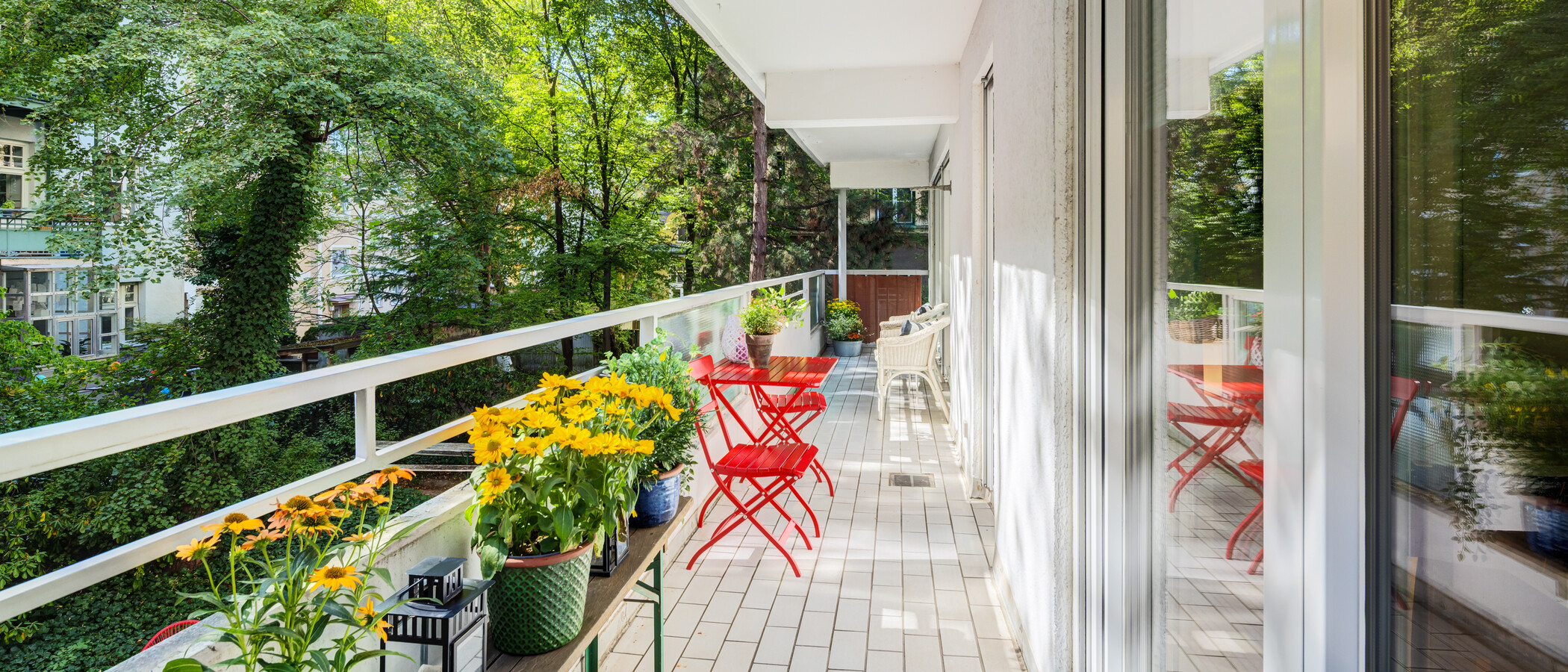 apartment München Lehel 01 balcony 9663