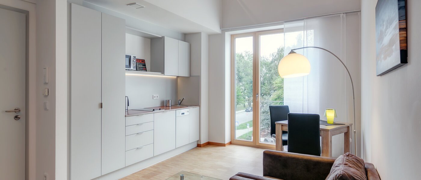 maisonette-gallery apartment Unterschleißheim Lohhof 04 living room 9676