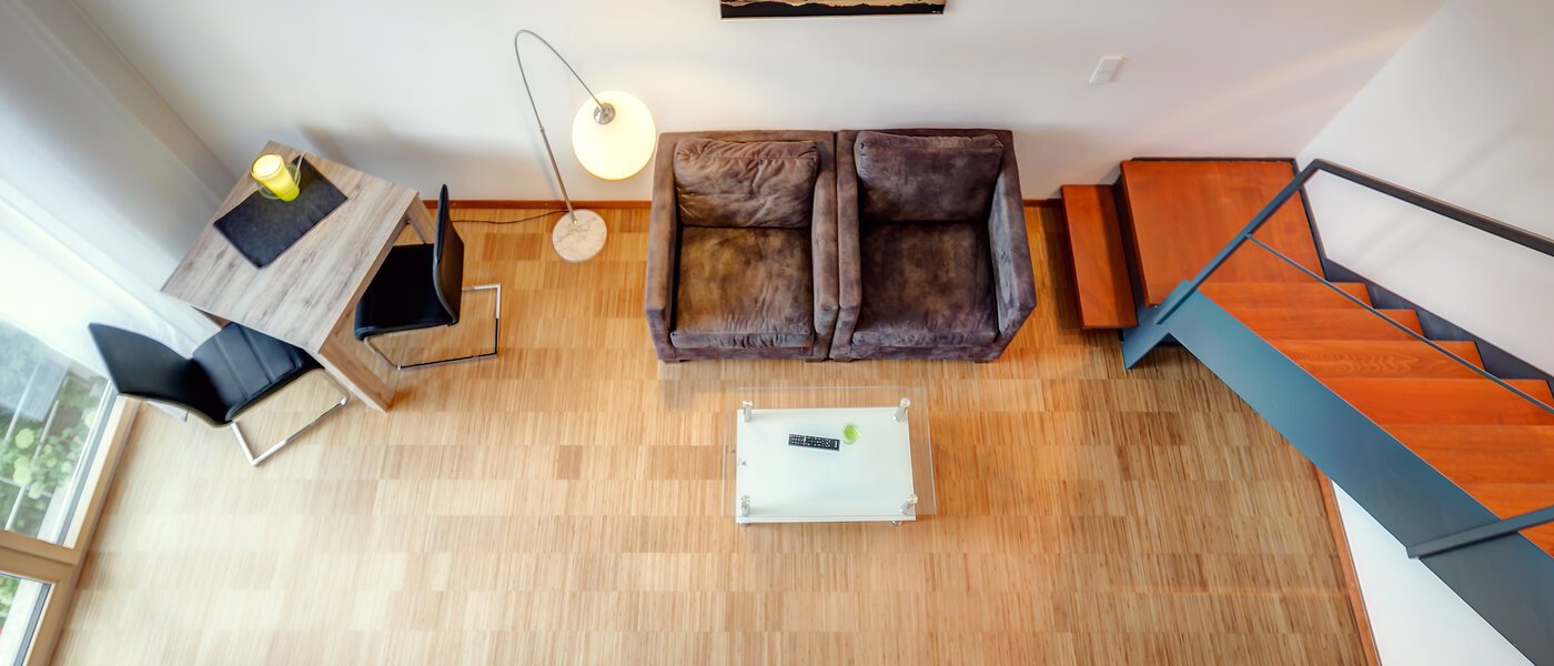 maisonette-gallery apartment Unterschleißheim Lohhof 05 living room 9676