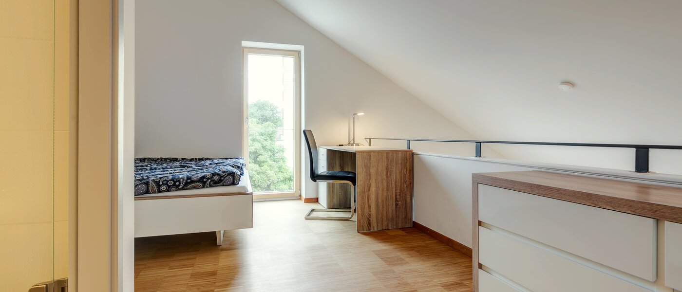 maisonette-gallery apartment Unterschleißheim Lohhof 04 sleeping area 9676