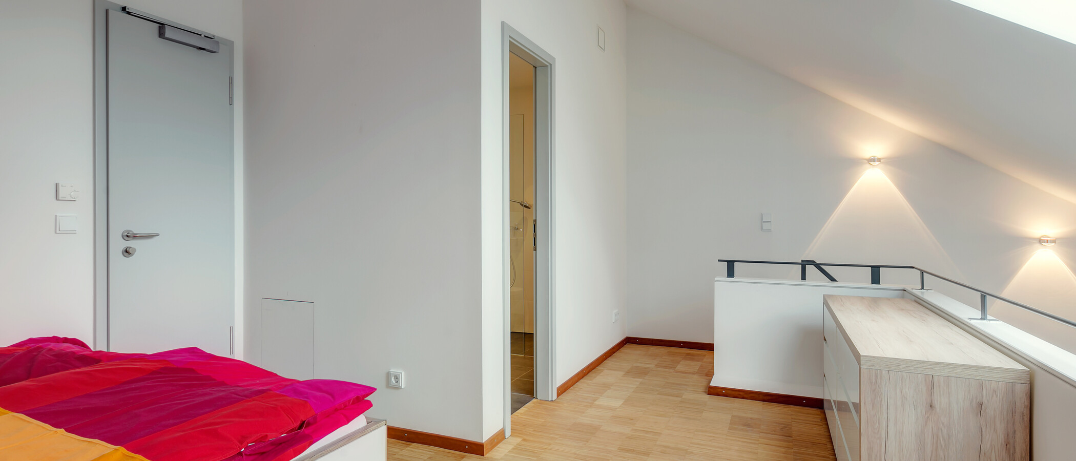 maisonette-gallery apartment Unterschleißheim Lohhof 03 sleeping area 9677