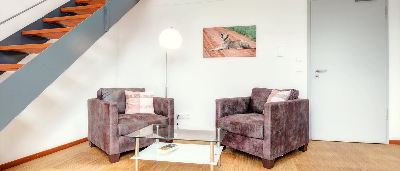 maisonette-gallery apartment Unterschleißheim 02 living room 9678