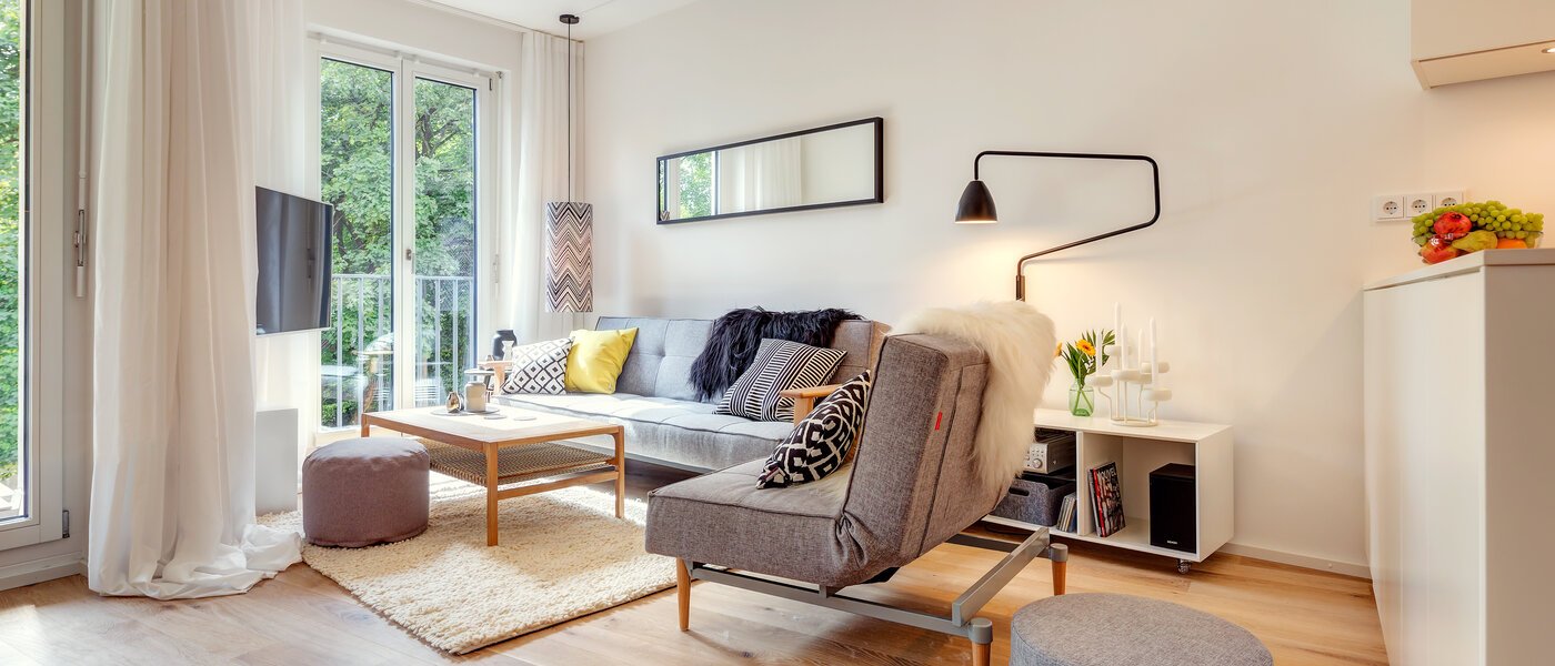 apartment München Isarvorstadt 01 living room 9687