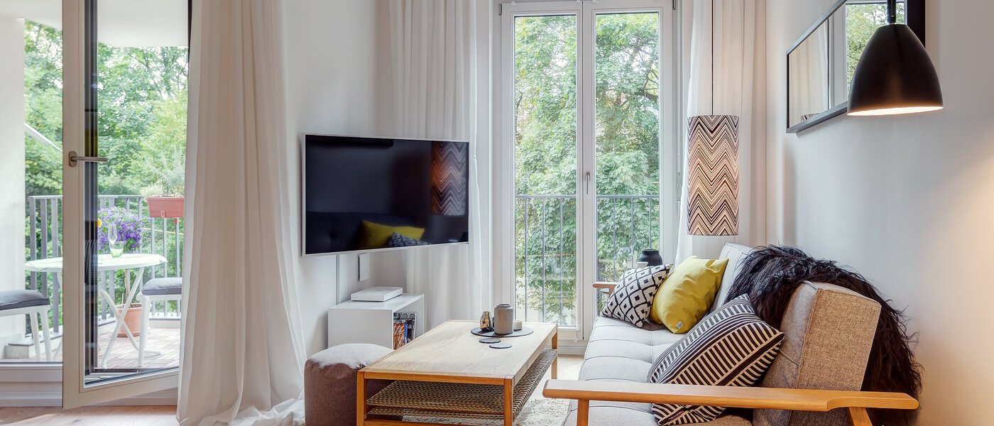 apartment München Isarvorstadt 03 living room 9687