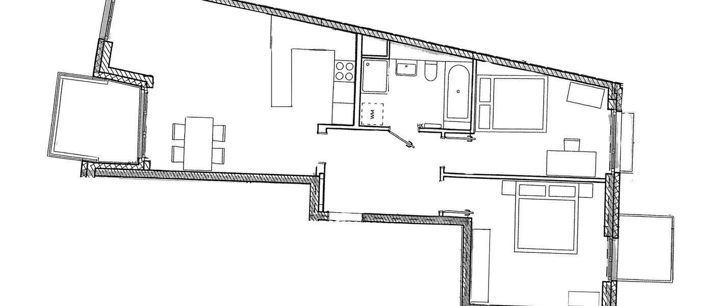 apartment München Isarvorstadt 01 floor plan 9687