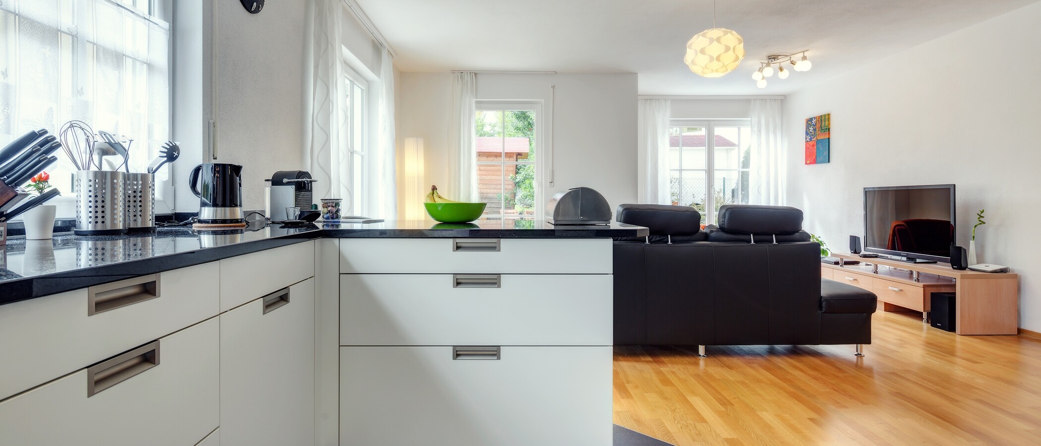 apartment with garden 	 München Forstenried 04 kitchen 9703