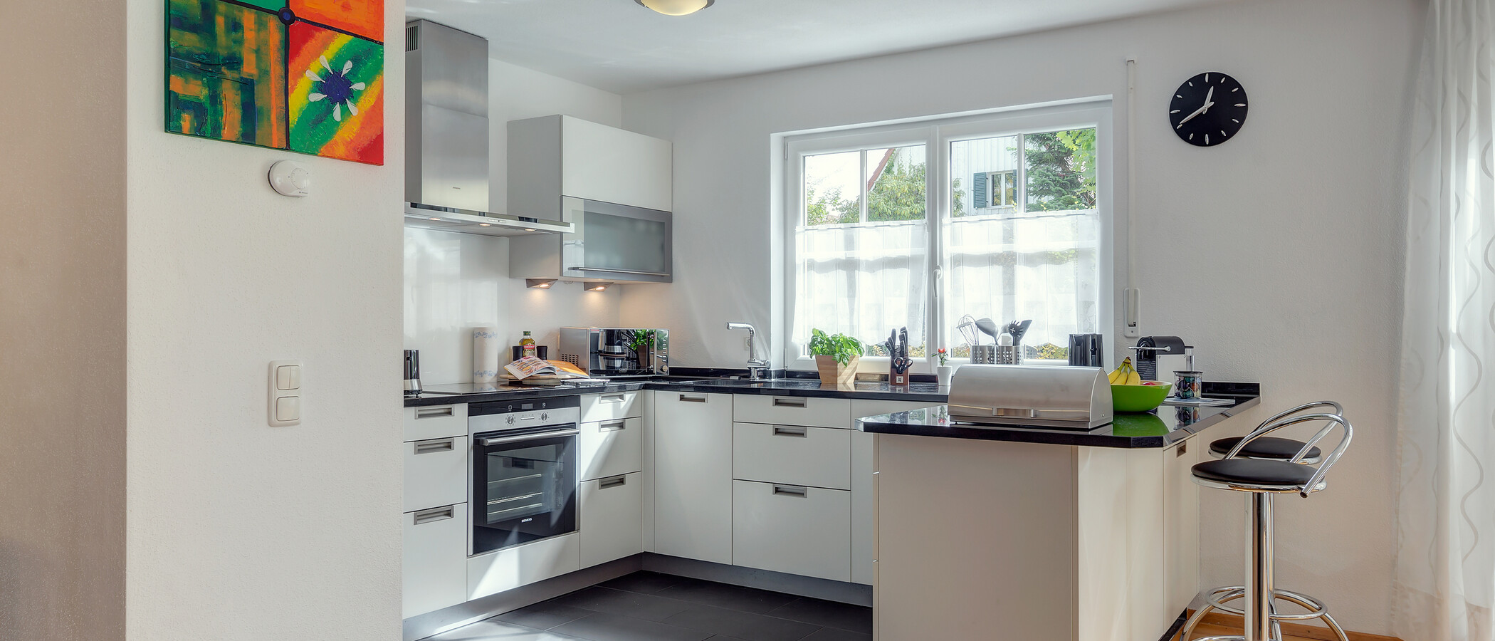 apartment with garden 	 München Forstenried 05 kitchen 9703