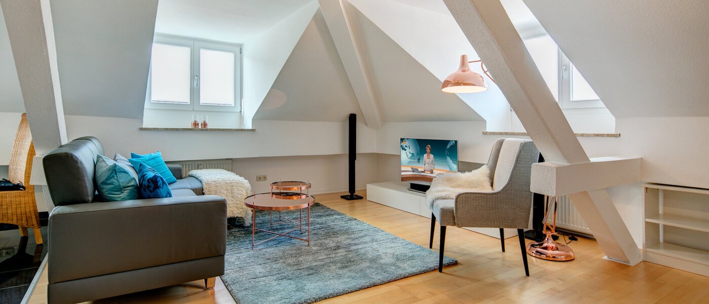 apartment München Isarvorstadt 03 living room 9718