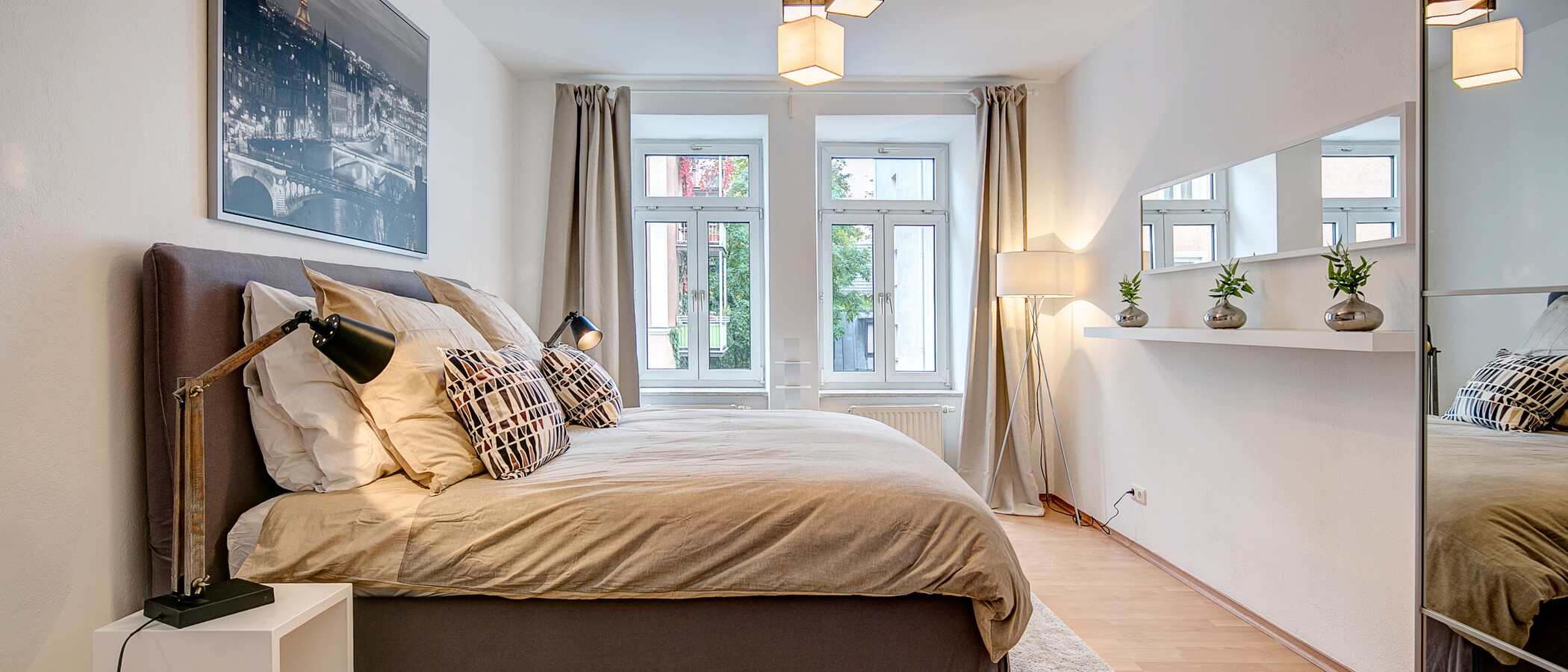 apartment München Maxvorstadt - Rund um den Josephsplatz 01 sleeping area 9730