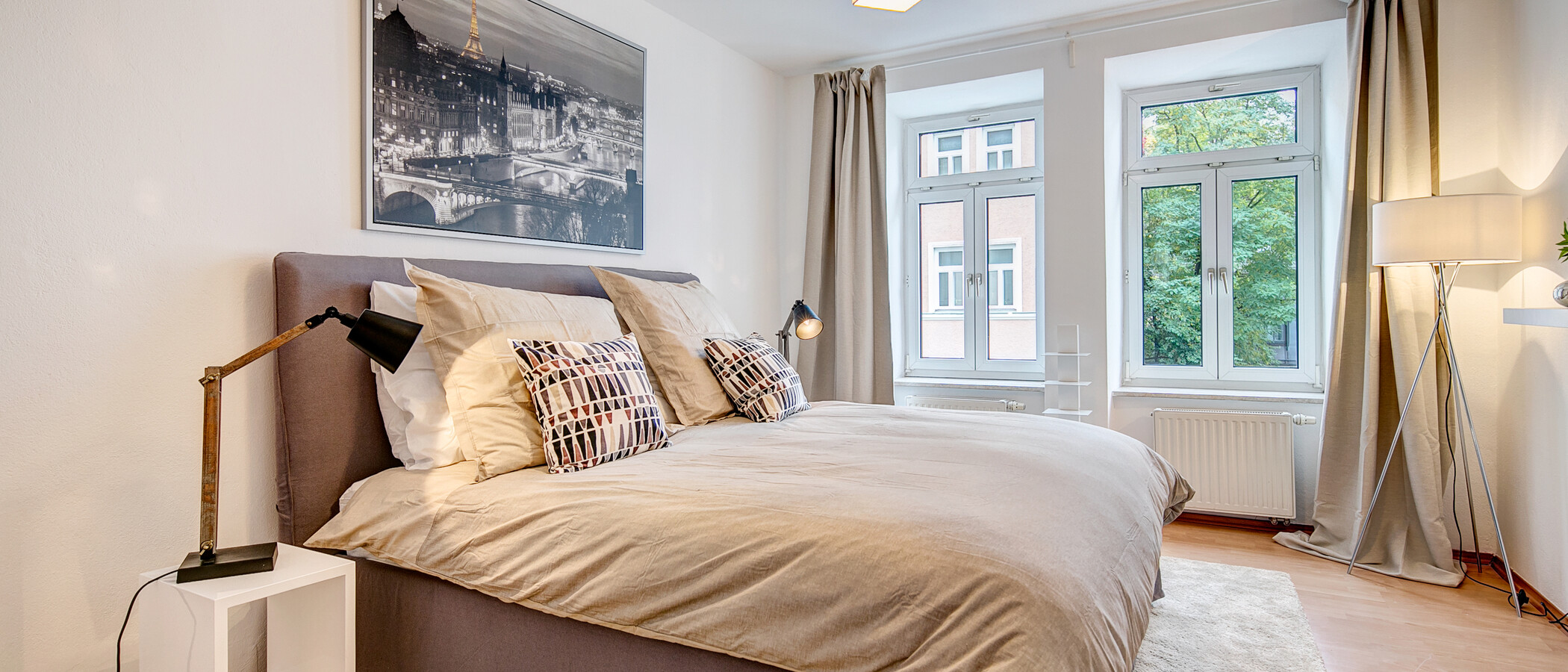 apartment München Maxvorstadt - Rund um den Josephsplatz 02 sleeping area 9730