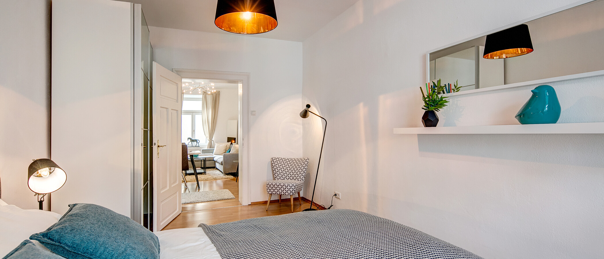 apartment München Maxvorstadt - Rund um den Josephsplatz 03 2. sleeping area 9730