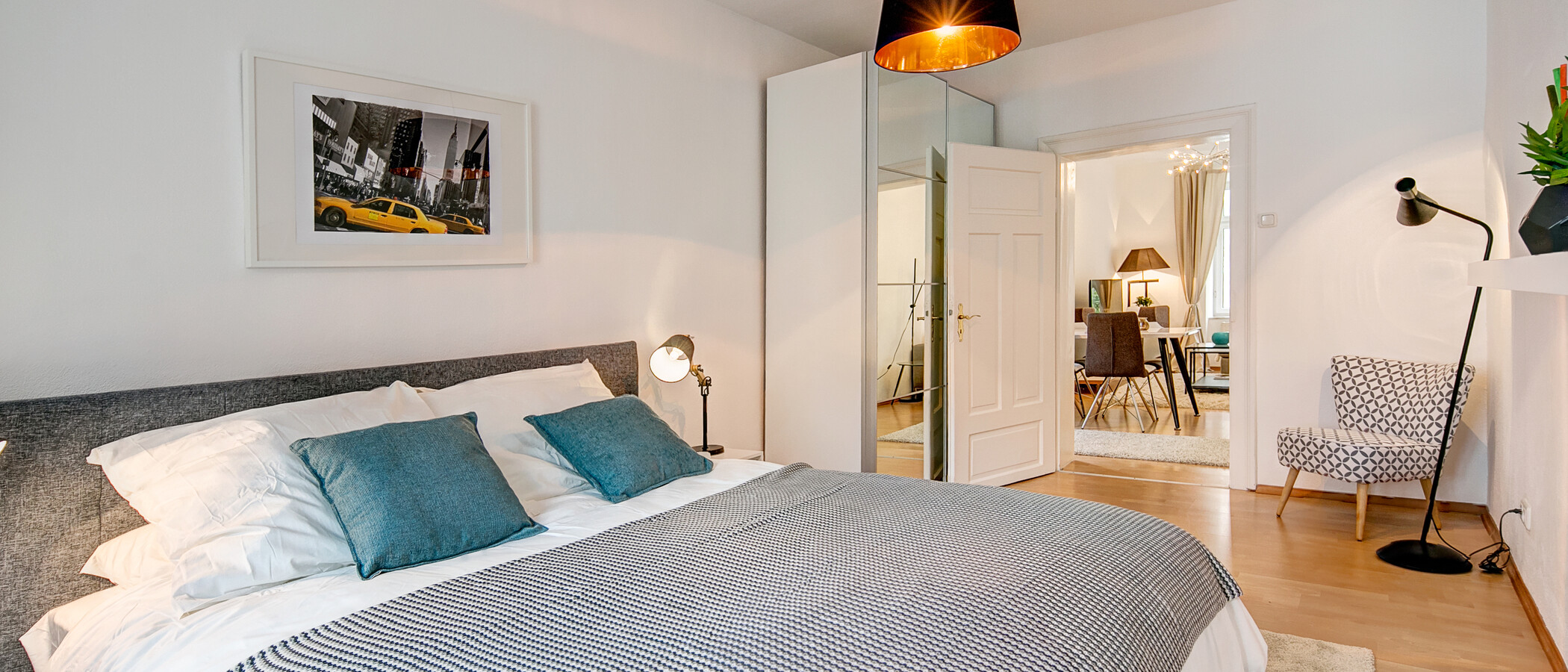 apartment München Maxvorstadt - Rund um den Josephsplatz 04 2. sleeping area 9730