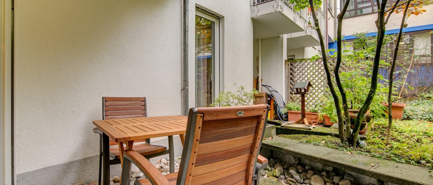 apartment München Maxvorstadt - Westen 02 terrace 9732