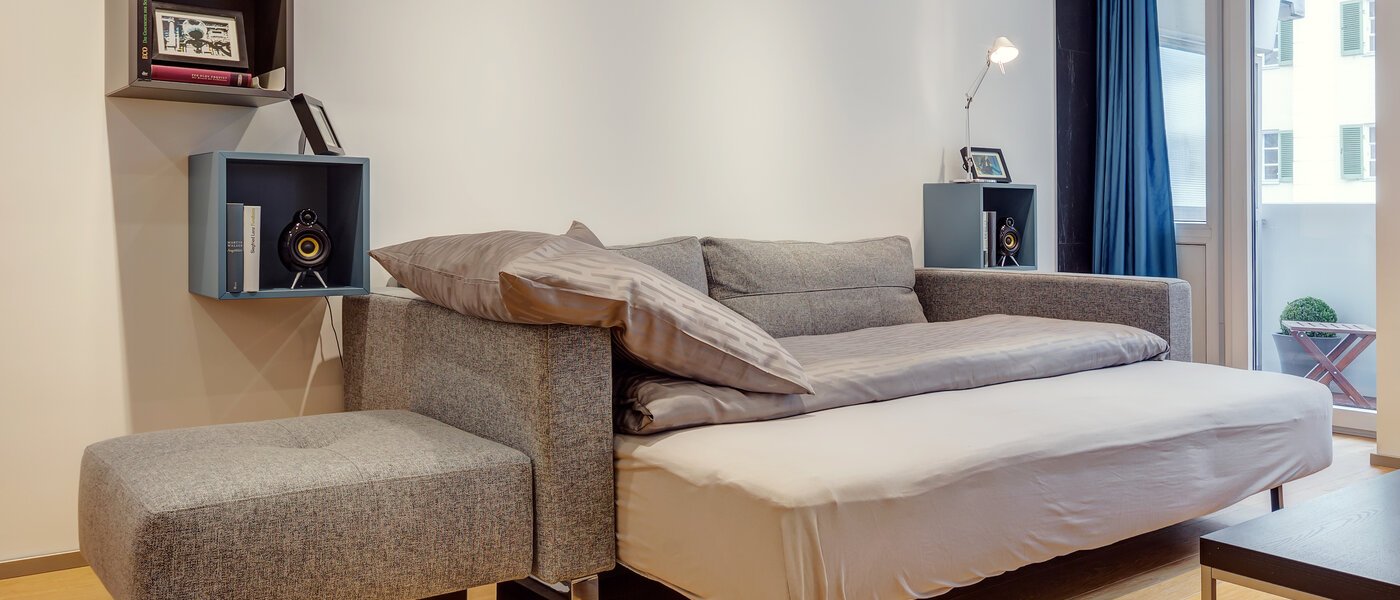 studio München Neuhausen 02 sleeping area 9737