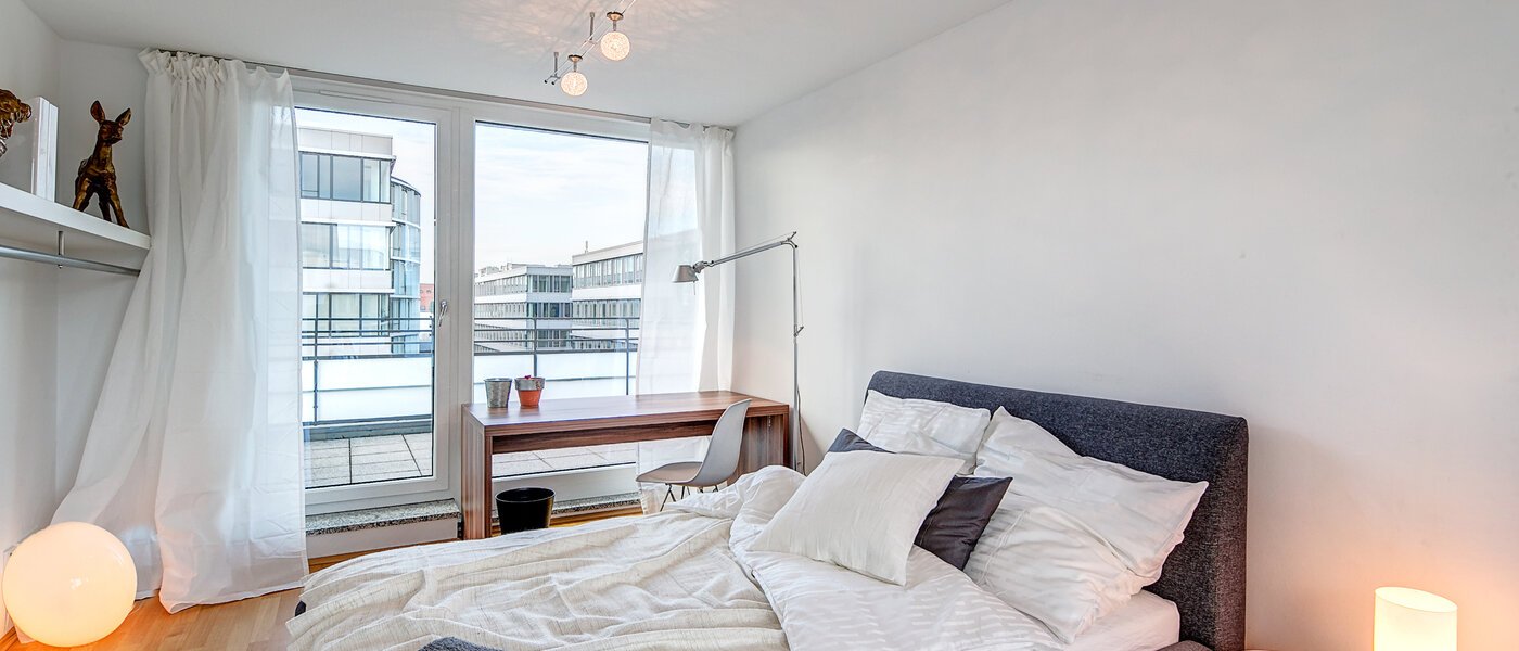 penthouse München Obergiesing 01 sleeping area 9778