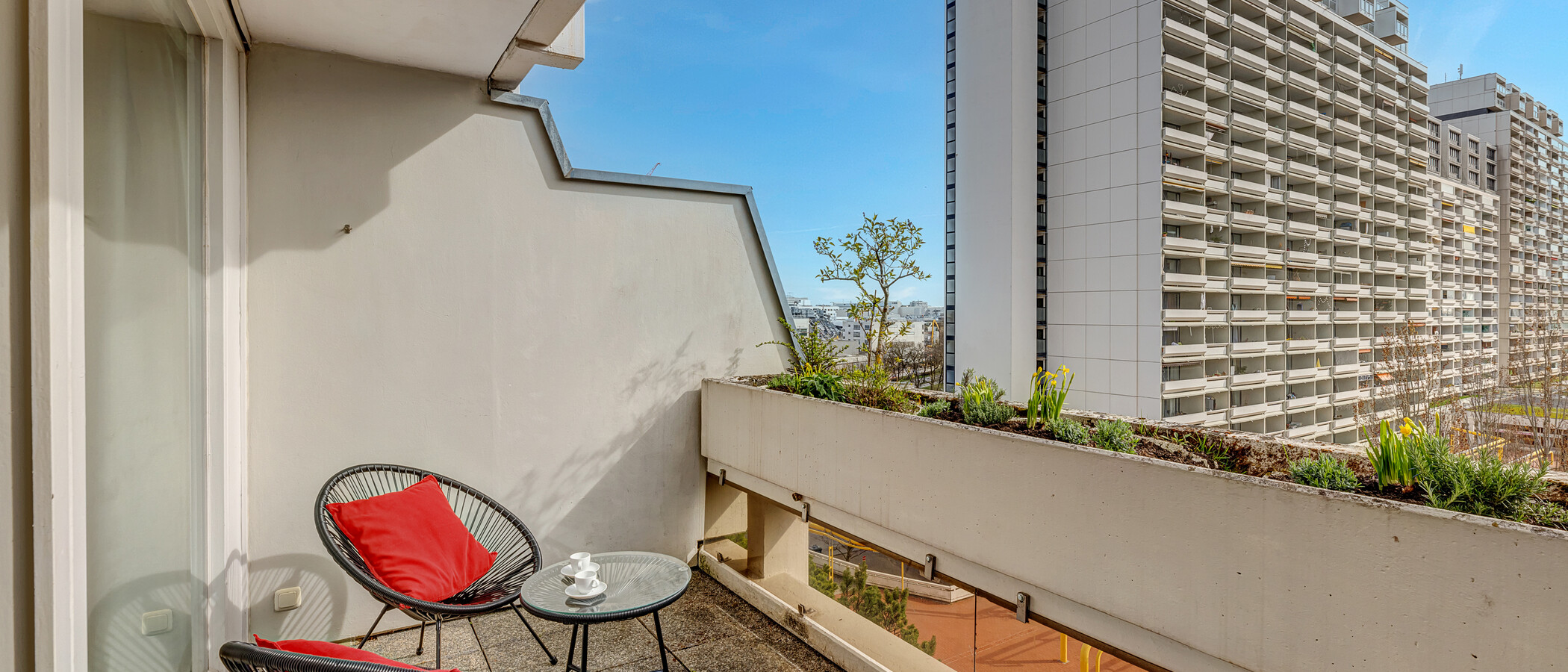 apartment München Olympiadorf 01 balcony 9781