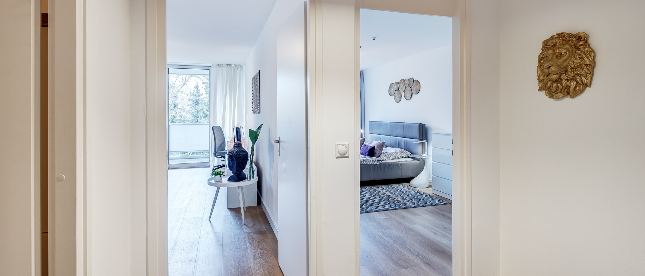 apartment München Schwabing-Nord (zw. Leopoldstraße & Englischen Garten) 01 hall 9789