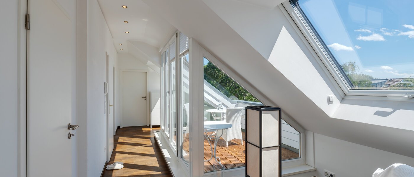 roof terrace apartment München Untermenzing 01 hall 9794