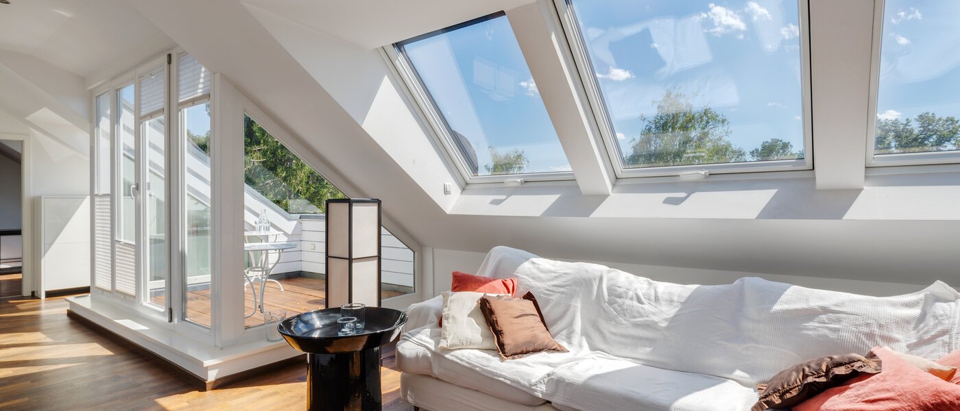 roof terrace apartment München Untermenzing 01 living area 9794