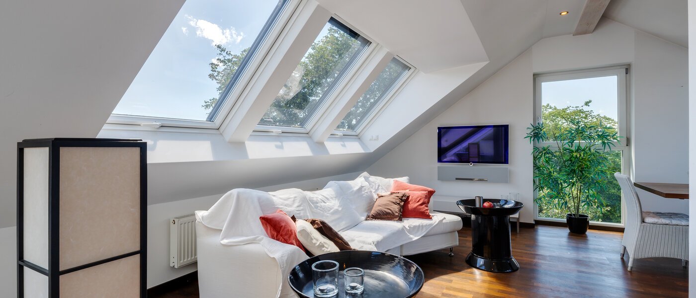 roof terrace apartment München Untermenzing 02 living area 9794