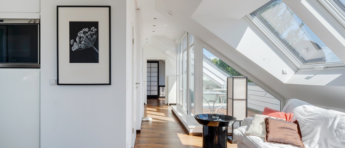 roof terrace apartment München Untermenzing 06 living area 9794