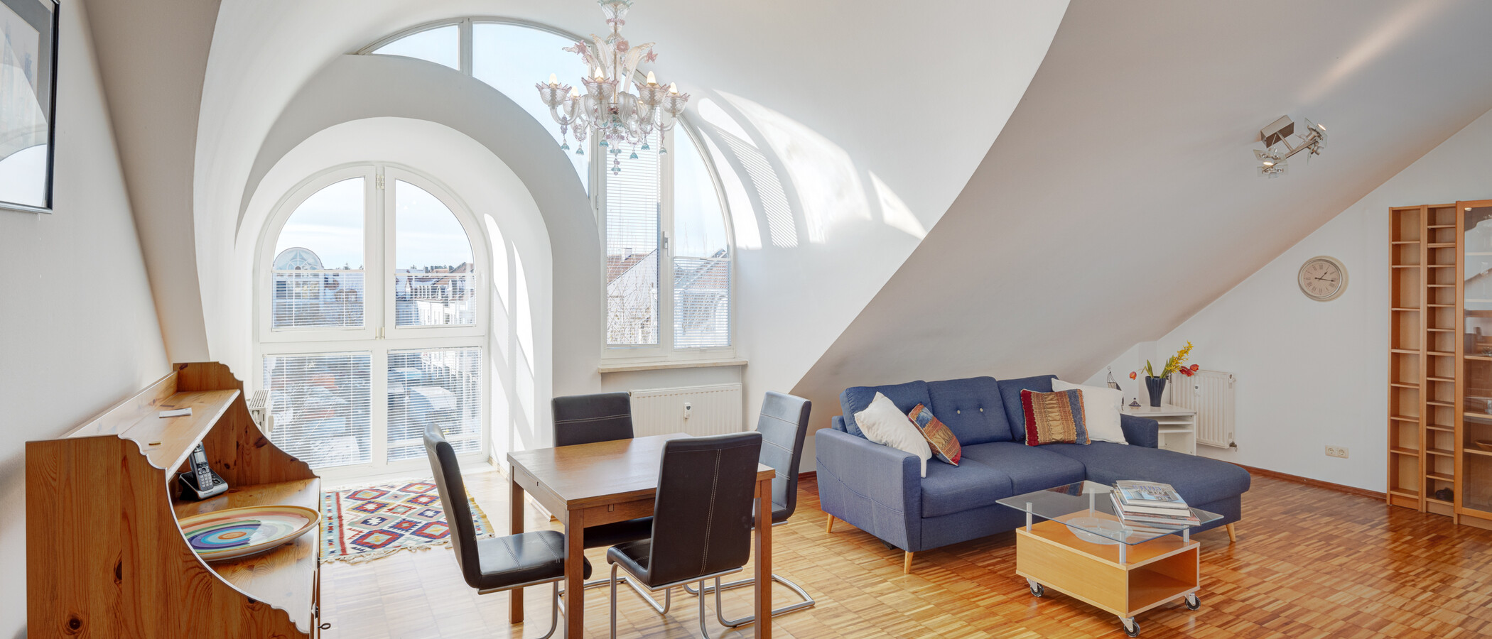 attic apartment Ottobrunn 01 living area 9824